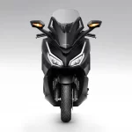 frontal-moto-honda-forza 350-mat-gunpowder-black-metallic